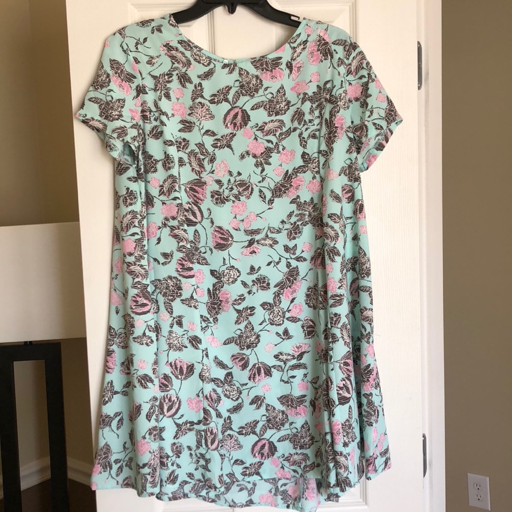 Lush floral dress